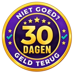 30 dagen niet-goed-geld-teruggarantie